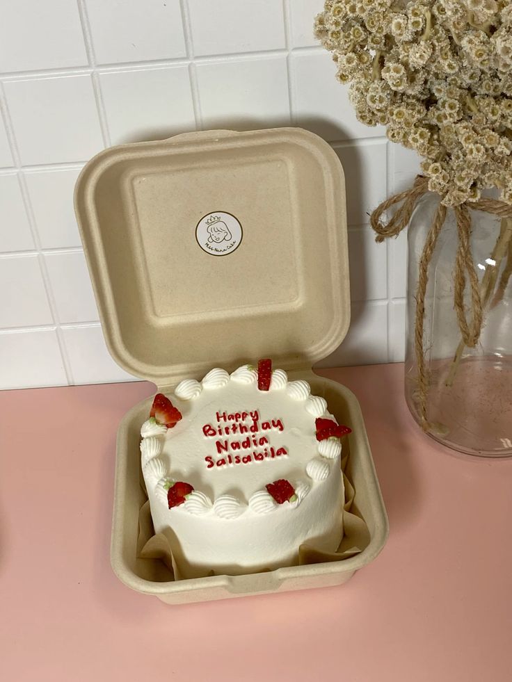 Strawberry Cream Bento